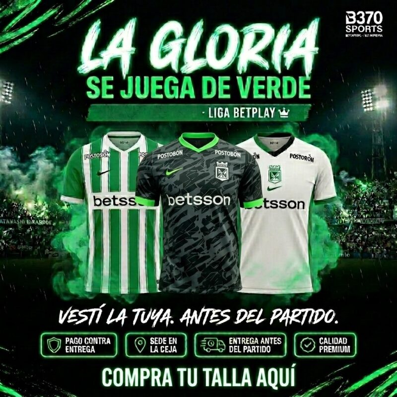 Pack 3 Camisetas B370 | Local + Visitante + Tercera Hombre 2026