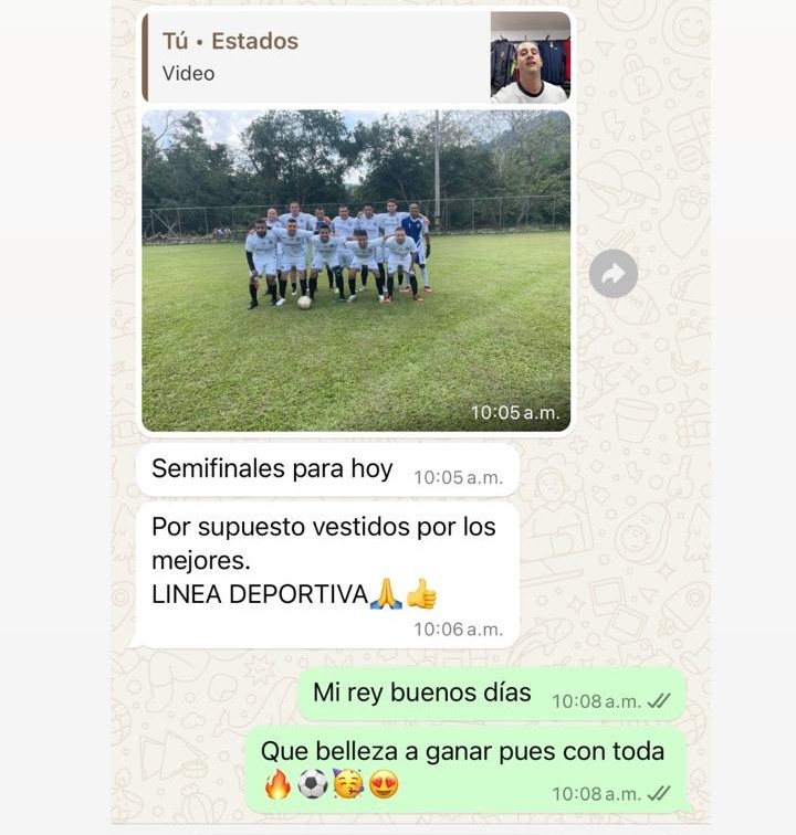 Mensaje de un cliente de B370