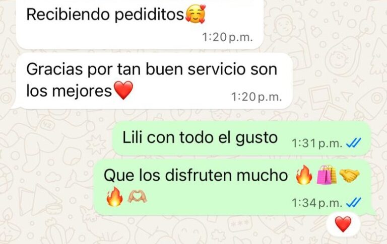 Mensaje de un cliente de B370