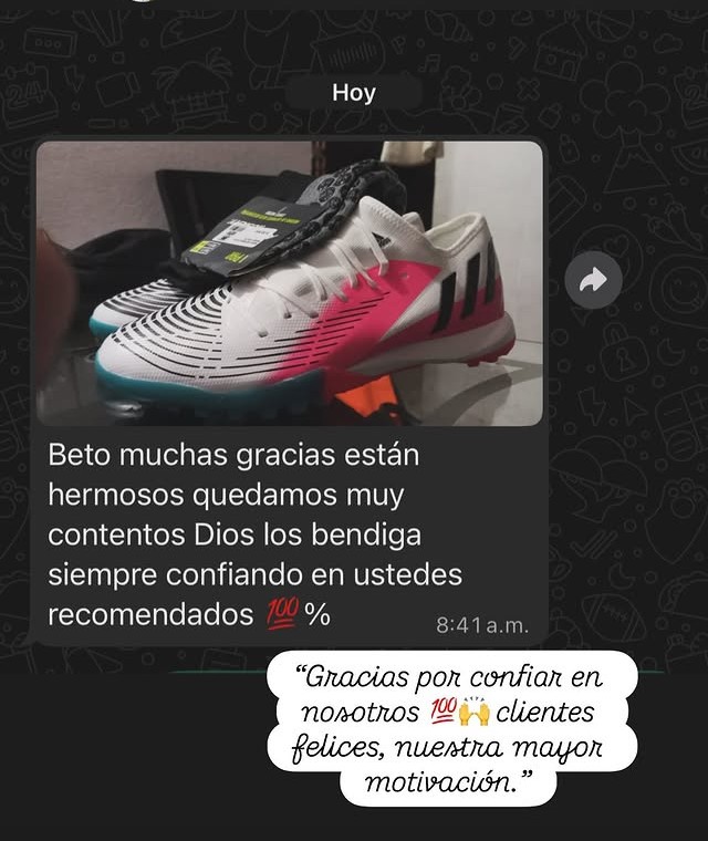 Mensaje de un cliente de B370